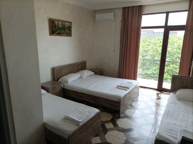 Economy Quadruple room with balcony and with view