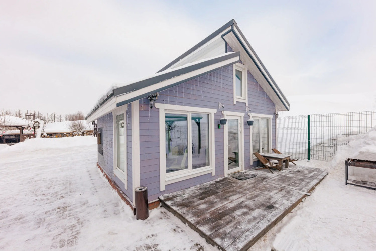 Фотография номера Коттеджа Частный дом «Ленский» - домик шале с мансардным этажом