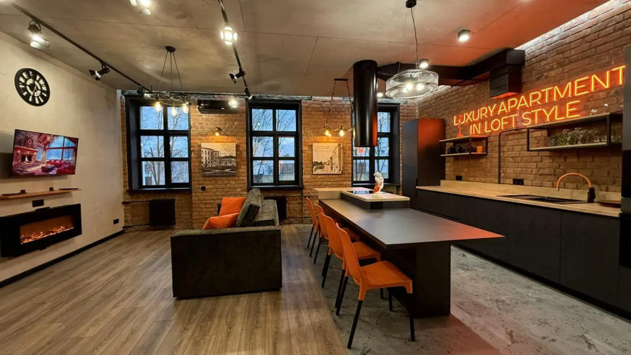 Фотография номера квартиры Апартаменты Эксклюзивные в Стиле Loft в Центре
