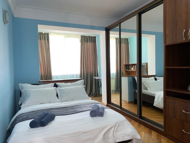 Фотография номера квартиры Апартаменты В Центре Махачкалы с Видом на Море и Горы