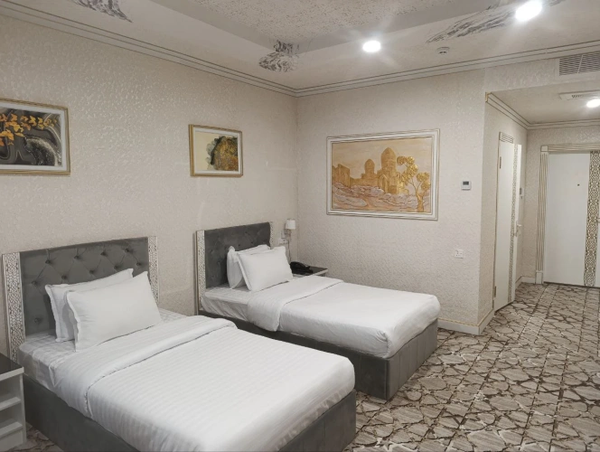 Standard Twin room with city view