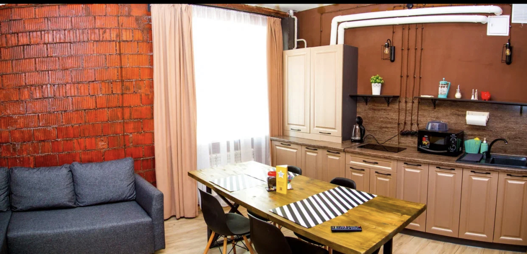 Фотография номера квартиры Апартаменты Вологодские Берега