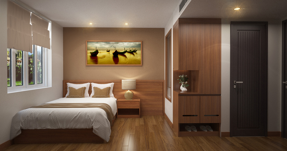 Standard Double room with balcony and with view