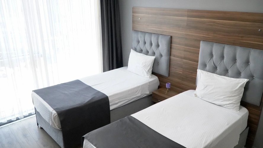 Standard Twin room with city view