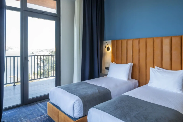 Standard Twin room with forest view