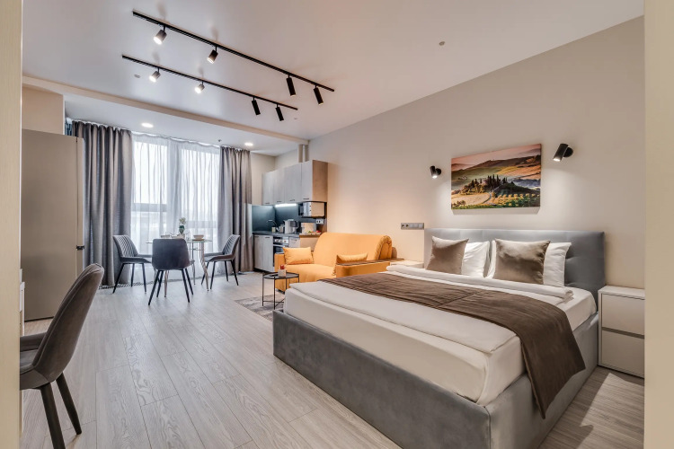 Фотография номера квартиры Апартаменты Business apartments, около парка