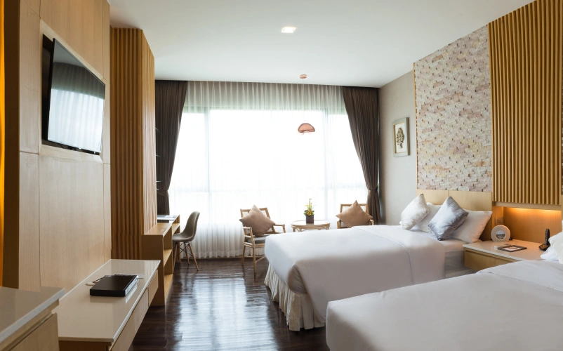 Deluxe Twin room with view
