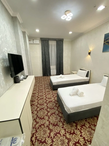 Standard Twin room with balcony and with view
