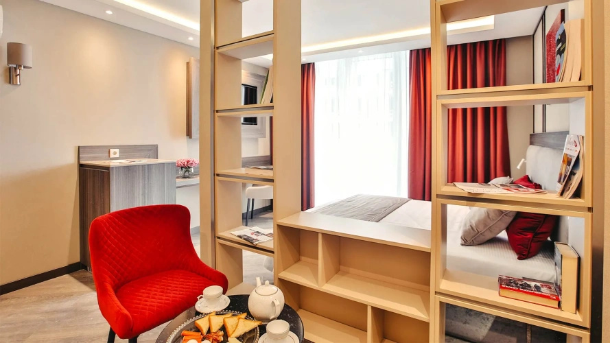 Guest rooms