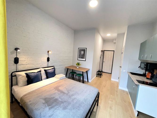 Фотография номера квартиры Апартаменты Hanaka на Стромынке 21 корпус 2 №7