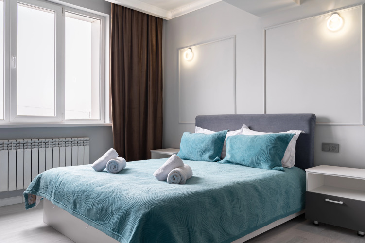 Фотография номера квартиры Апартаменты Квартира у Арбате в Самом Центре Алматы