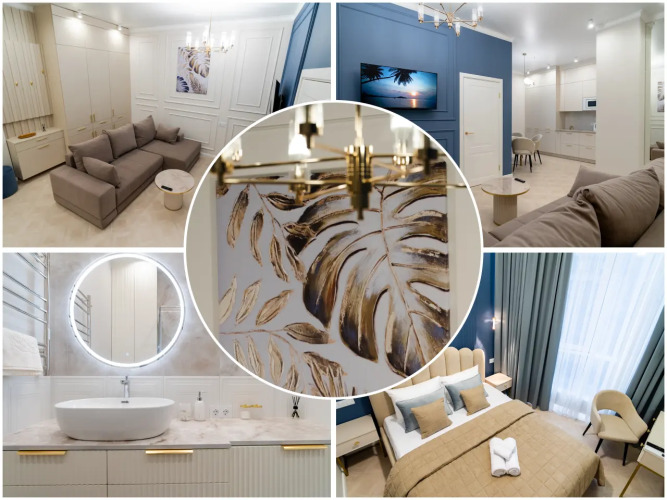 Фотография номера квартиры Квартира Монстера Люкс в Небуге