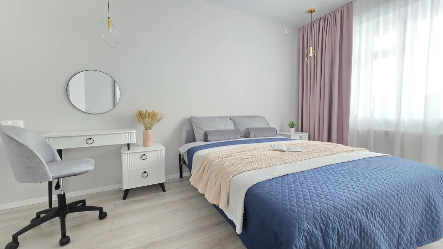 Фотография номера квартиры Квартира Евро 2-комнатная с дизайнерским ремонтом в центре