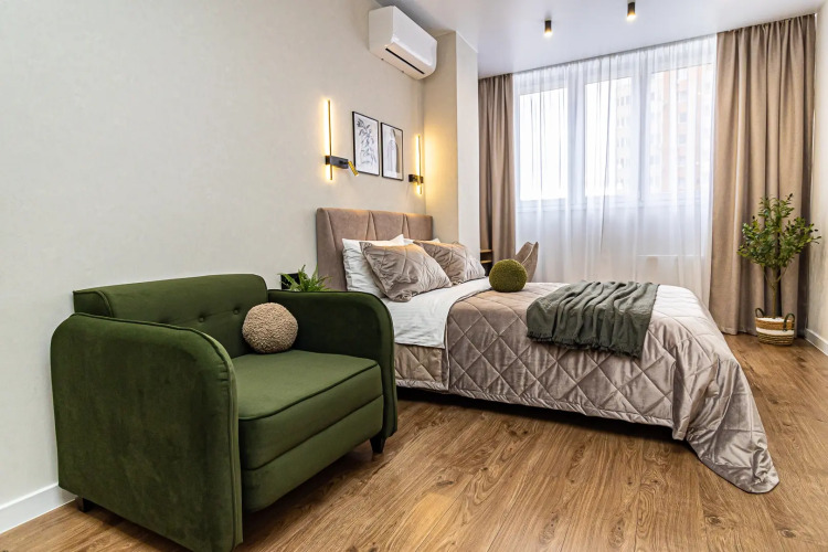 Фотография номера квартиры Квартира Уютная Студия Рядом с Парком Галицкого и Стадионом OZON Арена