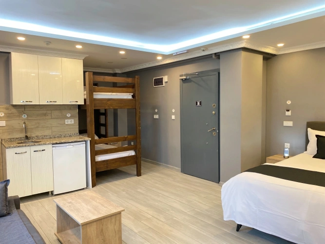Family Suite with balcony and with view