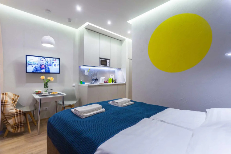 Фотография номера апарт отеля Оранжевое небо