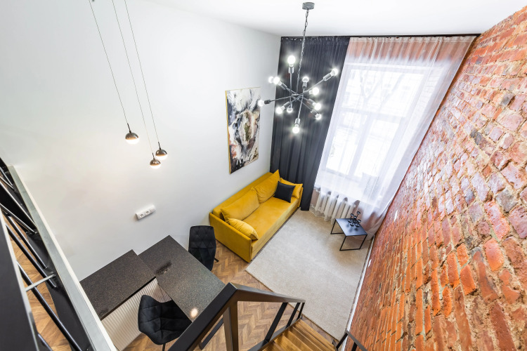 Фотография номера квартиры Апартаменты Aurora Просторная Студия на Петроградской Стороне