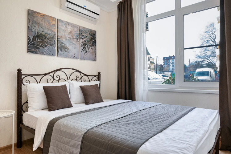 Фотография номера квартиры Квартира Евро 2-комнатная в 5 минах от моря в центре Адлера Я на Море