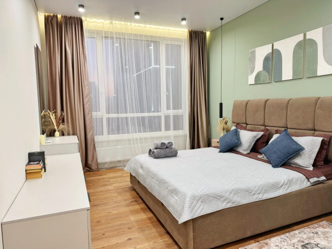 Фотография номера квартиры Апартаменты на Проспекте Аль-Фараби 27/2/4