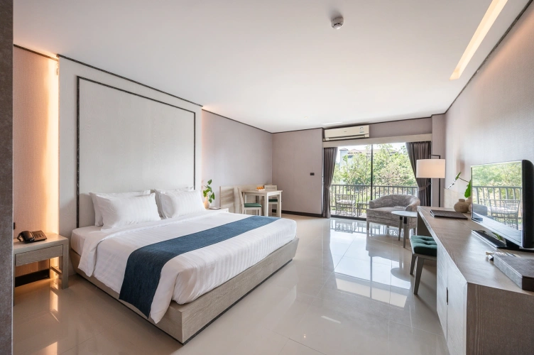 Deluxe Double room with balcony