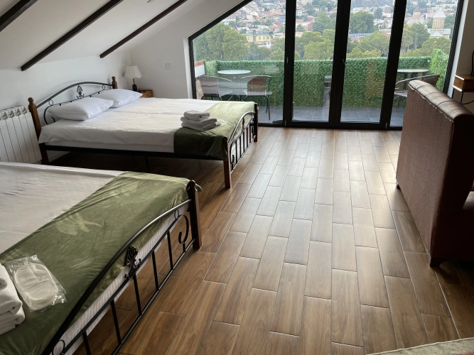 1 Bedroom Superior Apartment with balcony and with river view