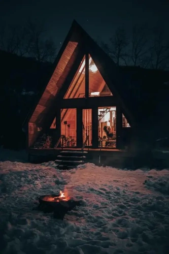 Outside