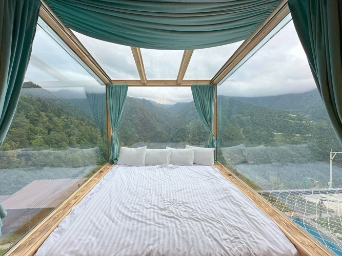 Luxury Villa with balcony and with view
