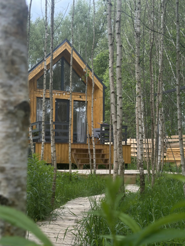 Фотография номера Коттеджа Шале в Стиле Barn Вблизи Реки Днепр