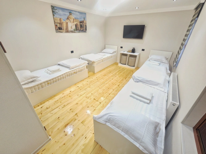 Standard Family room with balcony and with courtyard view