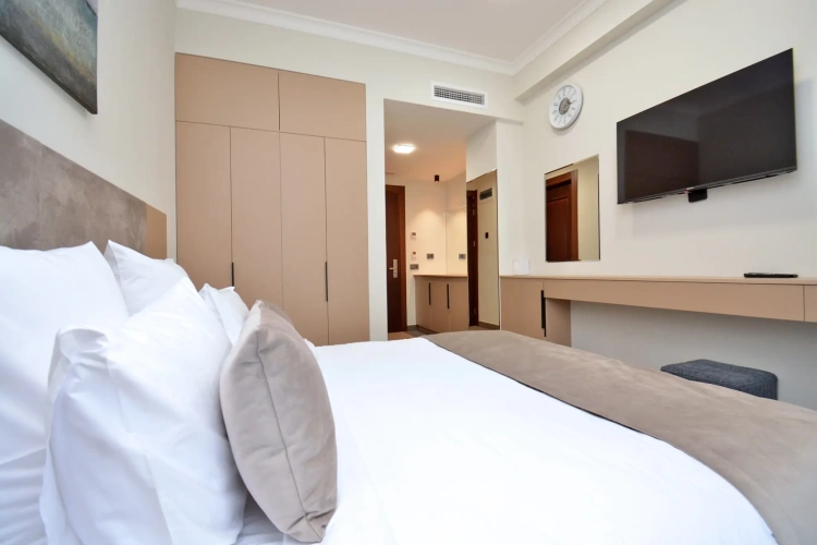 Standard Double room with city view
