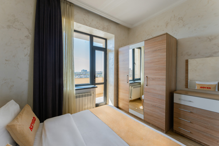 Double Apartment with balcony and with view