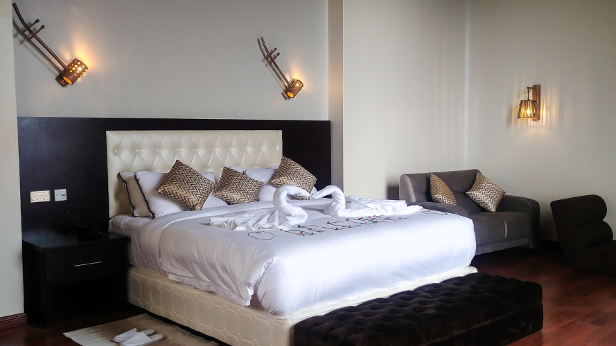 Standard Double room with balcony and with mountain view