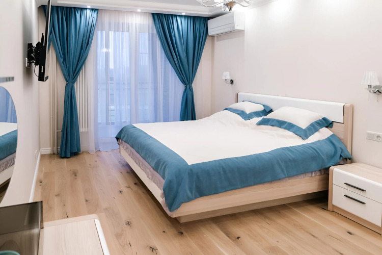 Фотография номера квартиры Квартира Видовая евродвушка с дизайнерским ремонтом у воды курорт Завидово