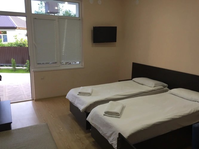 Superior Quadruple room with balcony and with view