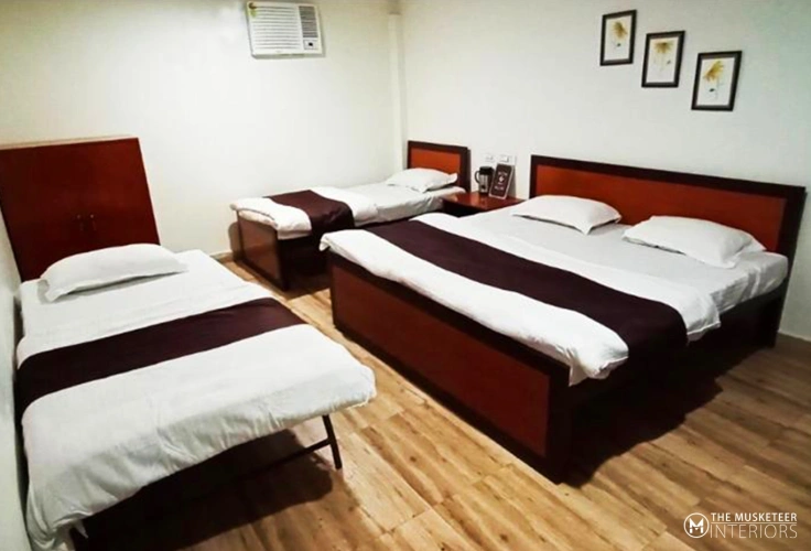 Deluxe Quadruple room with view