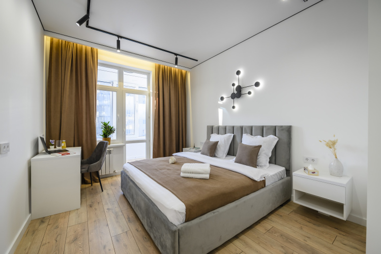 2 Bedrooms Deluxe Double Apartment with balcony and with view