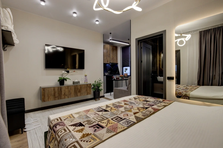 1 Bedroom Apartment with balcony and with panoramic view