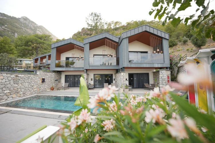 Deluxe with Shared Private Pool room