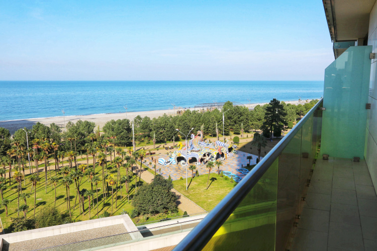 1 Bedroom Double Apartment with balcony and with sea view