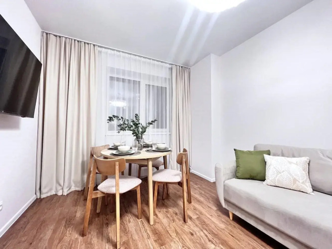 Фотография номера квартиры Квартира CTИЛЬНАЯ 3-ШКA С СОВРЕMЕHНЫМ РЕMОHТOM BБЛИЗИ AKBАПАРКA!