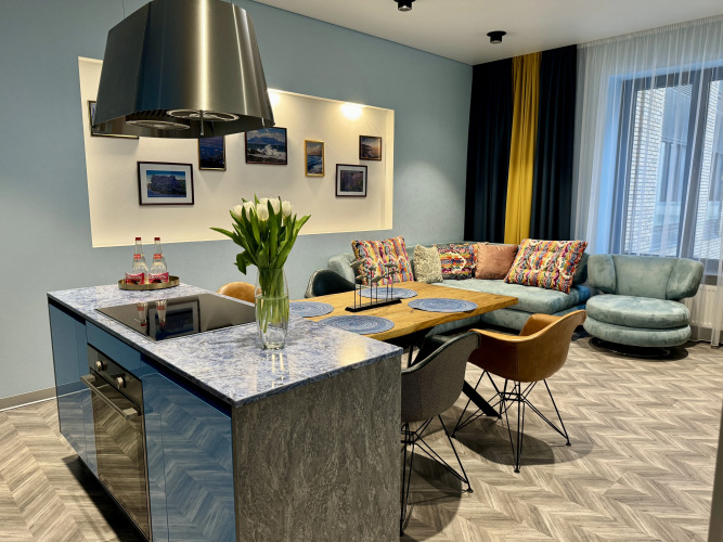 Фотография номера квартиры Апартаменты Comfort & Relax Home at Tsarskaya Ploshchad