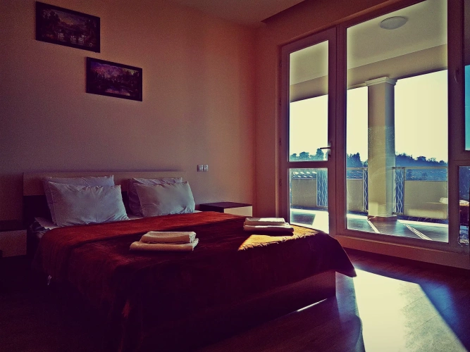Standard Triple room with balcony and with view