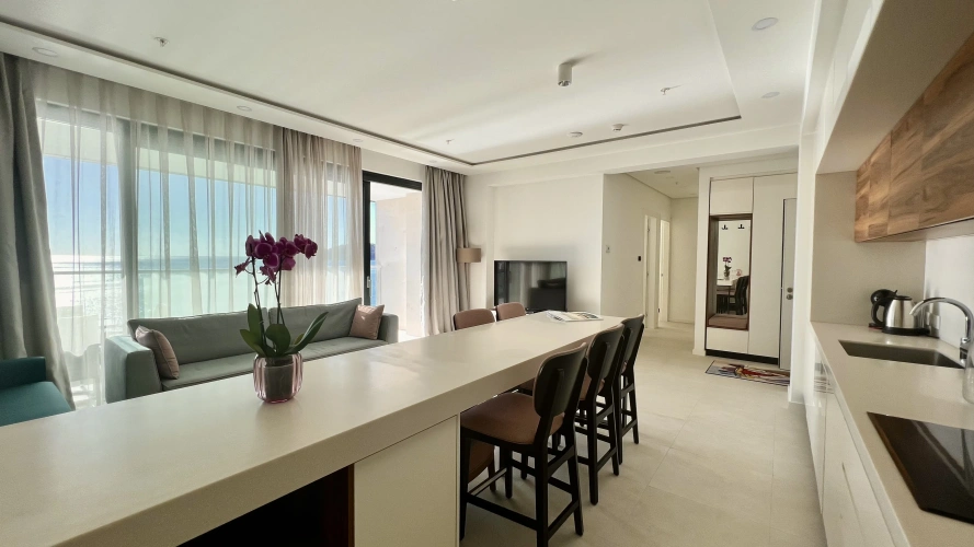 2 Bedrooms Deluxe room with balcony and with view