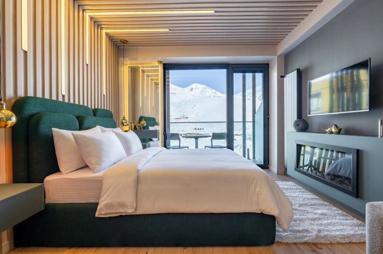 Фотография номера квартиры Апартаменты New Gudauri Atrium Apartments Ski and Dream Collection