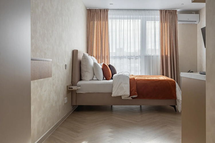 Фотография номера квартиры Апартаменты 2-Местные Аура рядом с ТРЦ Небо