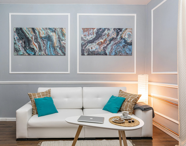 Фотография номера квартиры Апартаменты InterLoft 3 Old Town Free Parking Wi-Fi 100/50 Smart TV