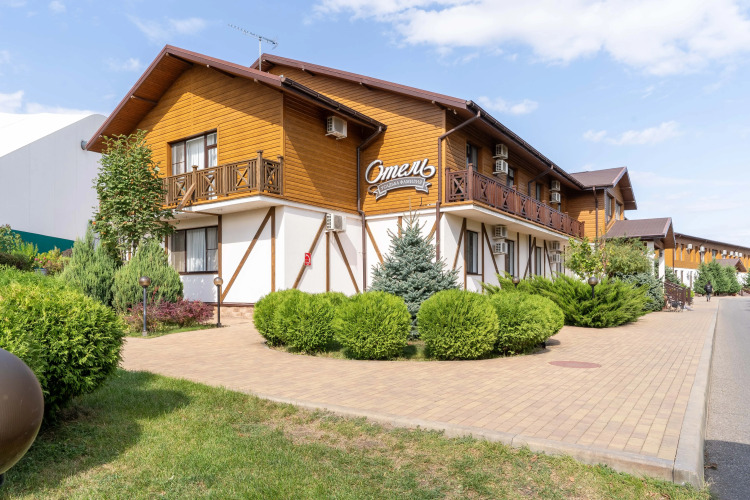 Двухместный номер Отель Усадьба "Фамилия" Стандарт двуспальная кровать