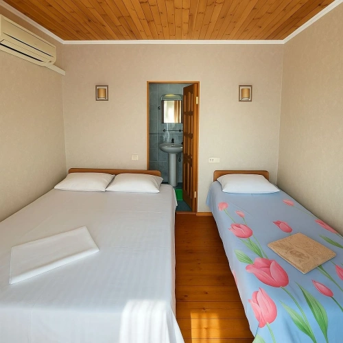 Standard Triple room with balcony and with view