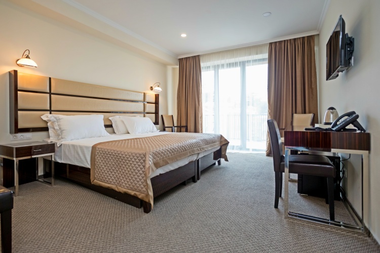 Deluxe Double room with balcony and with view