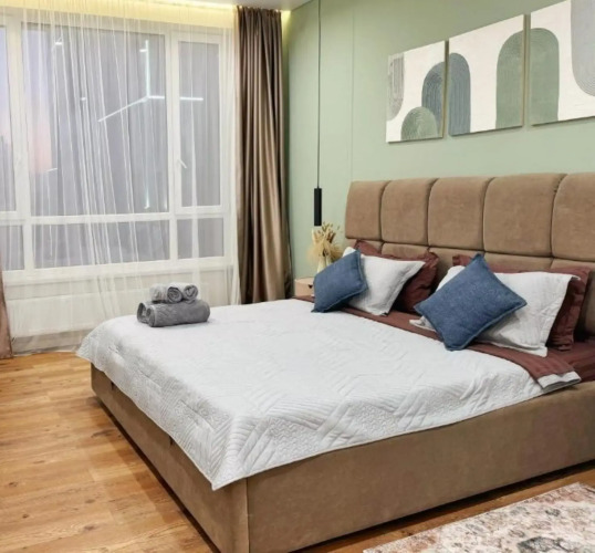 Фотография номера квартиры Апартаменты на Проспекте Аль-Фараби 27/2/4